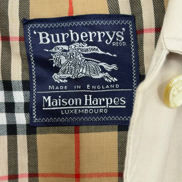 Vintage Burberrys Trench Coat - Made in England - Women's M - Picture 8 of 10